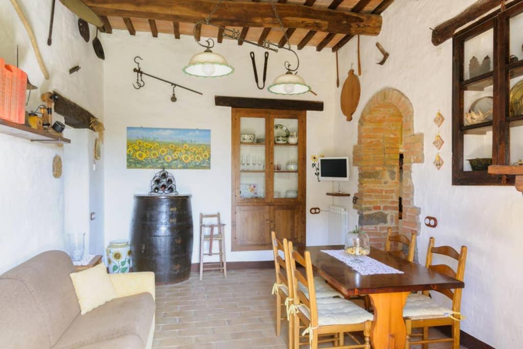 Girasole Cottage Overlooking The Orcia Valley In Tuscany Радікофані Екстер'єр фото